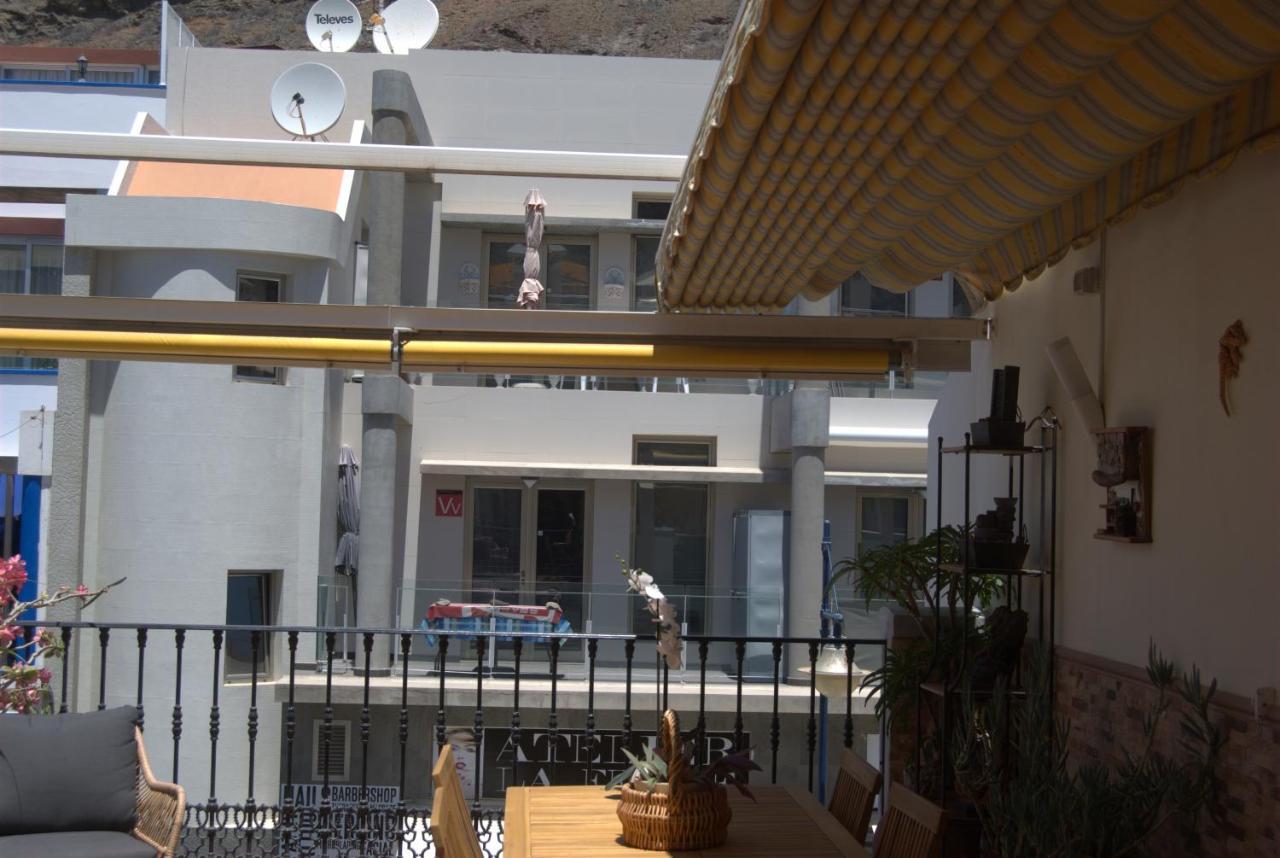 Apartamento Avda. Las Artes Puerto De Mogan Eksteriør bilde
